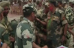 India-Bangladesh border guards celebrate holi together